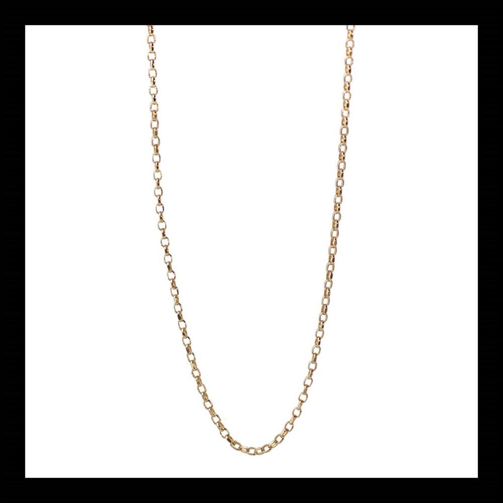 NEW WAXING POETIC bora chain - 18" in gold